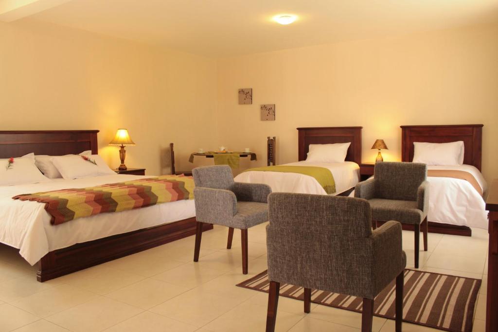Hotel La Quinta San Andres Ibarra Zimmer foto